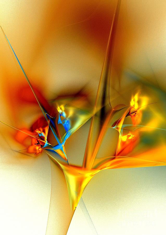 Flower Composition Digital Art by Klara Acel