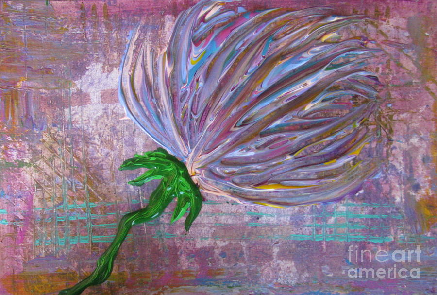 Flowers 9 Painting by Jacqueline Athmann