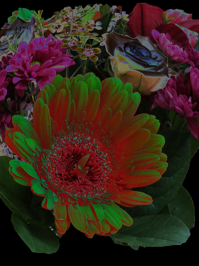 Flowers are Forever Digital Art by Vijay Sharon Govender
