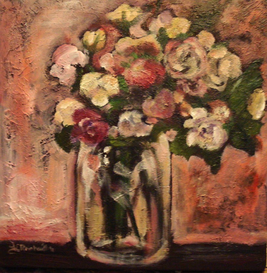 Flower Painting - Flowers for Mom by Jason Reinhardt