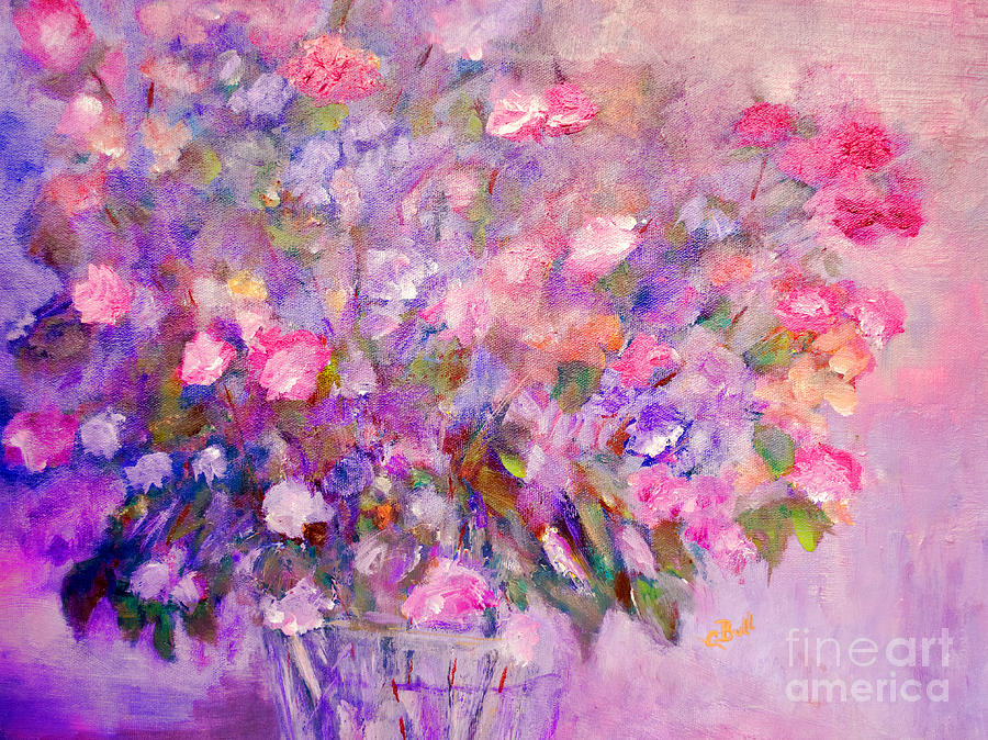 Flowers for Mother Painting by Claire Bull