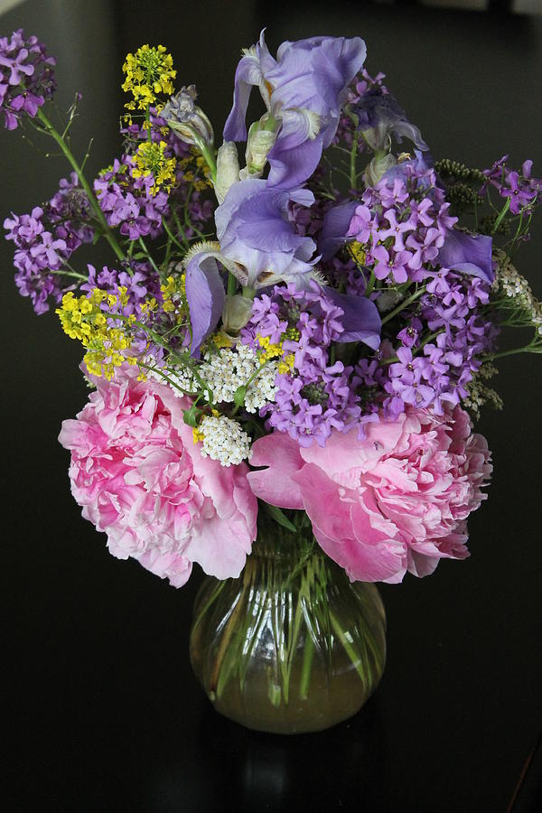 Flowers from the garden Photograph by Ralph Hecht Fine Art America