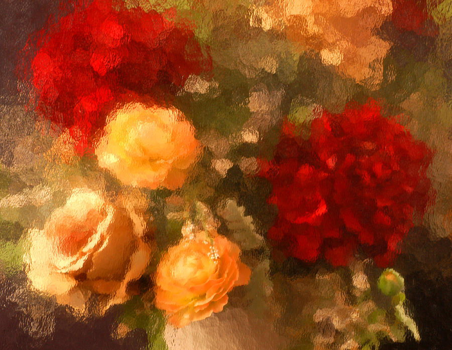 Flowers Impressionistic Photograph by Pat Exum
