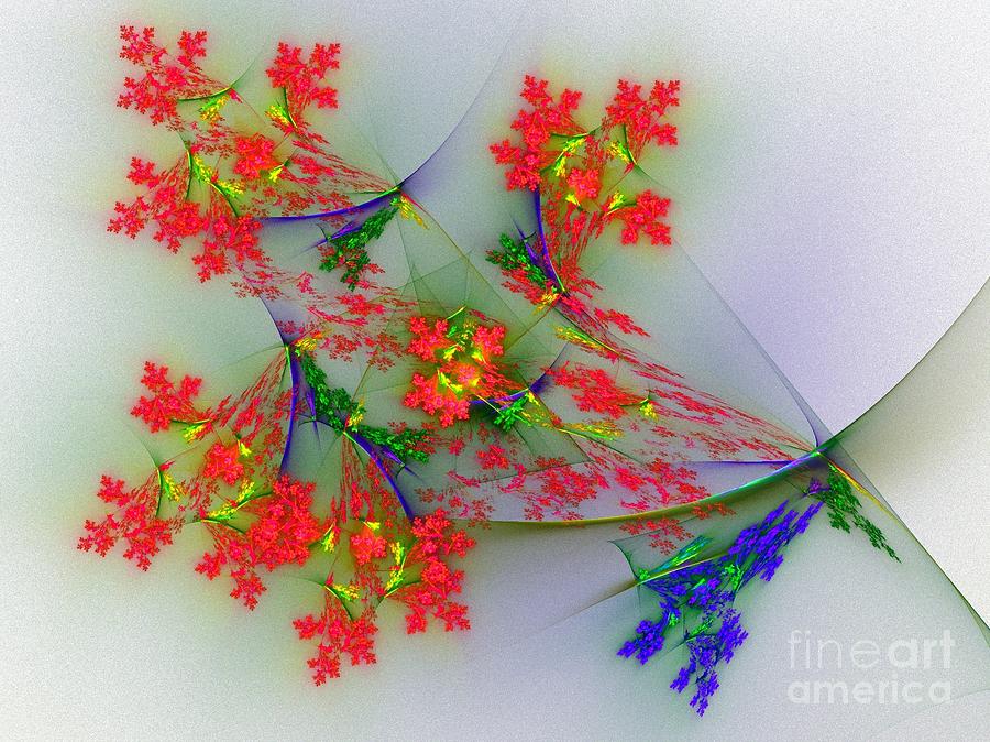 Flowers of the Field Digital Art by Klara Acel