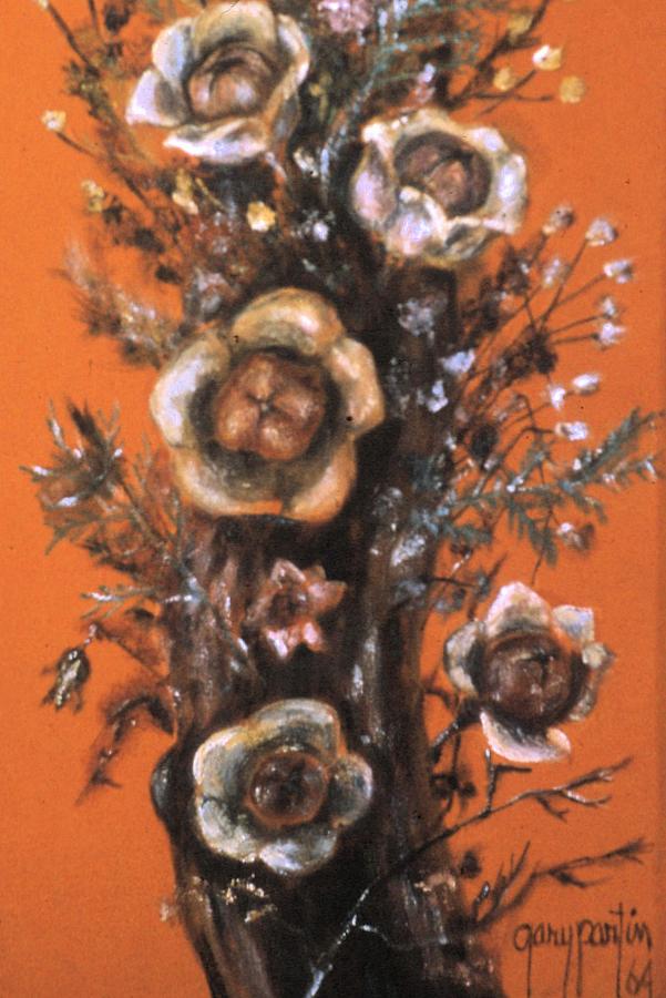 Flowers on Tree 1964 Painting by Gary Partin