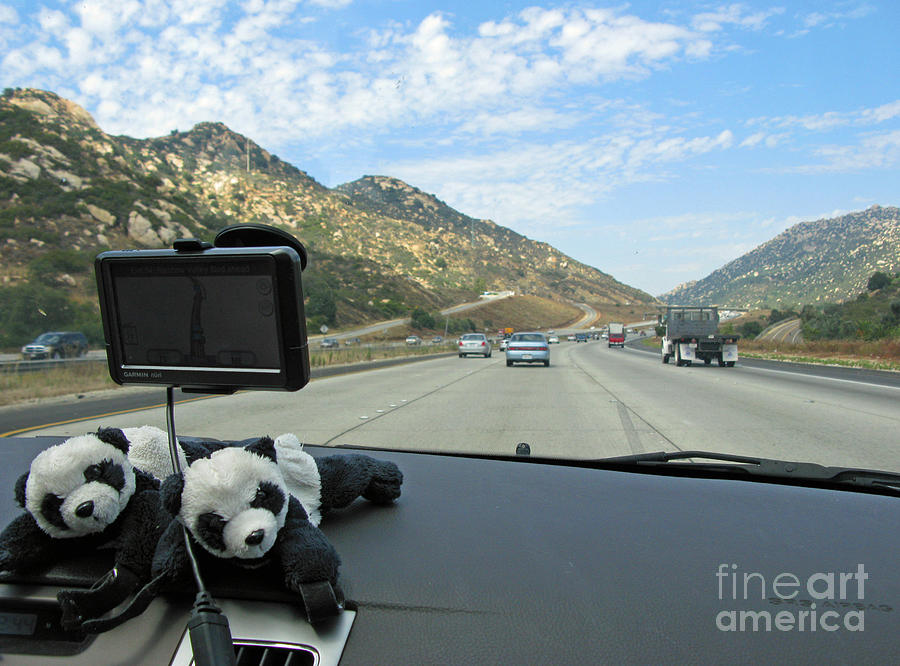 Toy Story Photograph - Floyd and Ginny travelling in Southern California by Ausra Huntington nee Paulauskaite