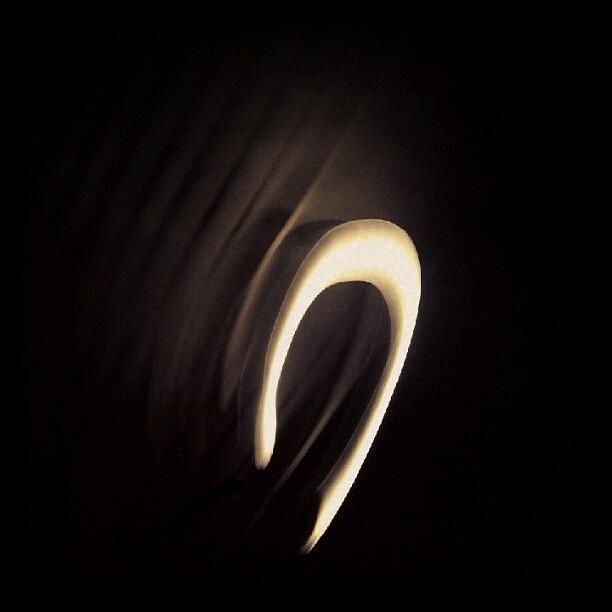 Abstract Photograph - Fluorescent Bulb Bend by Mojo Photo
