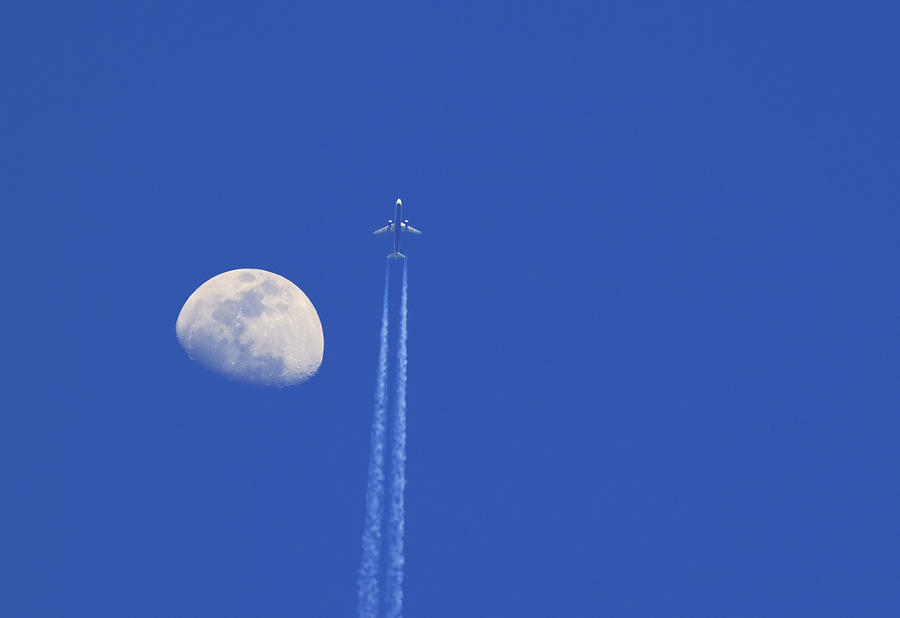 Fly Me To The Moon Photograph by Ricky Barnard