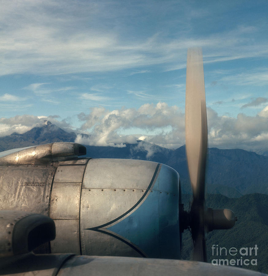Flying Over The Andes 1950 Photograph by Photo Researchers, Inc. Flying Over The Andes 1950 Photograph by Photo Researchers, Inc.