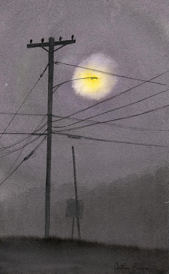 Foggy Day Painting by Arthur Barnes