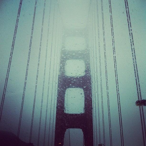 San Francisco Photograph - Foggy Golden Gate by Crystal Peterson