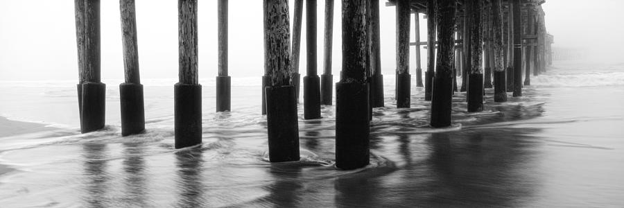 Pier Photograph - Foggy Pier by Steve Munch