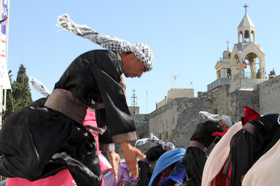 Folklore Dance at Olive Festival Photograph by Munir Alawi