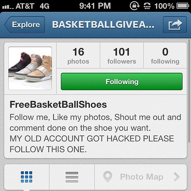 Follow @basketballgiveaways Photograph by Artist Of the people