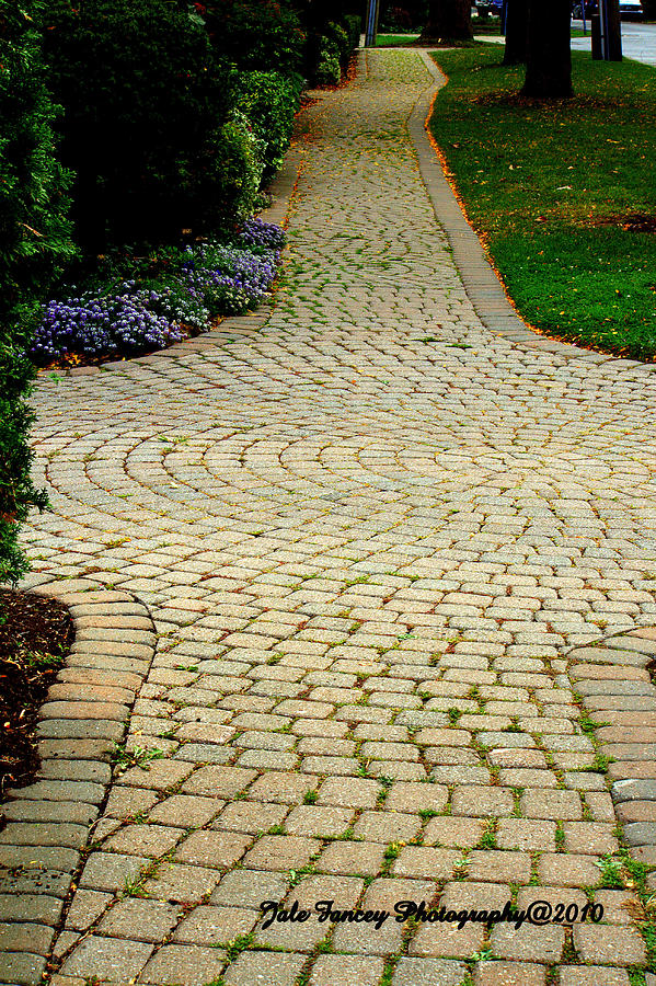 Follow the Brick Road Photograph by Jale Fancey