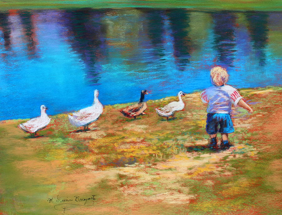 Follow The Leader Painting by M Diane Bonaparte