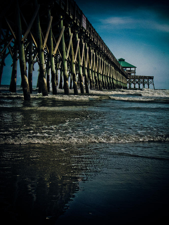 Folly Beach Pier Photograph by Jessica Brawley