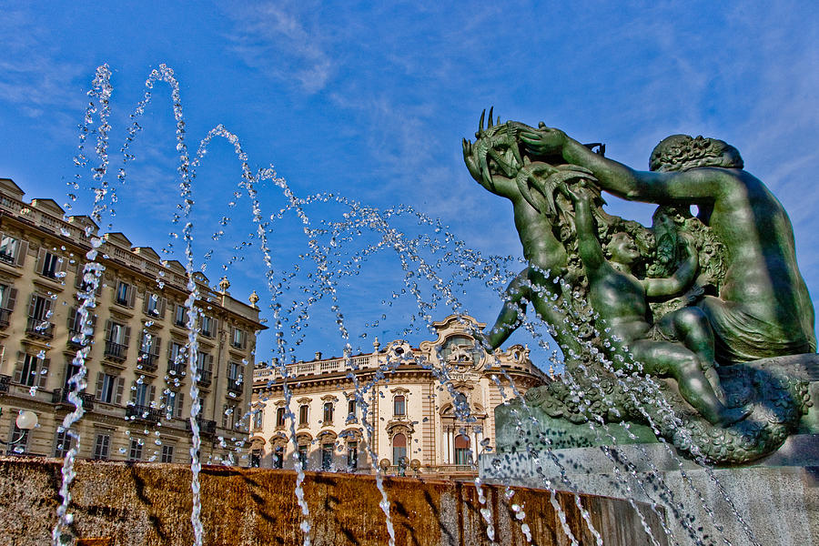 Fontana di Piazza Solferino Photograph by Sonny Marcyan