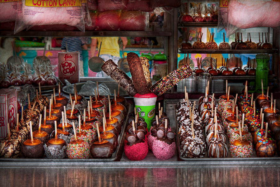 Food - Candy - Chocolate covered everything Photograph by Mike Savad