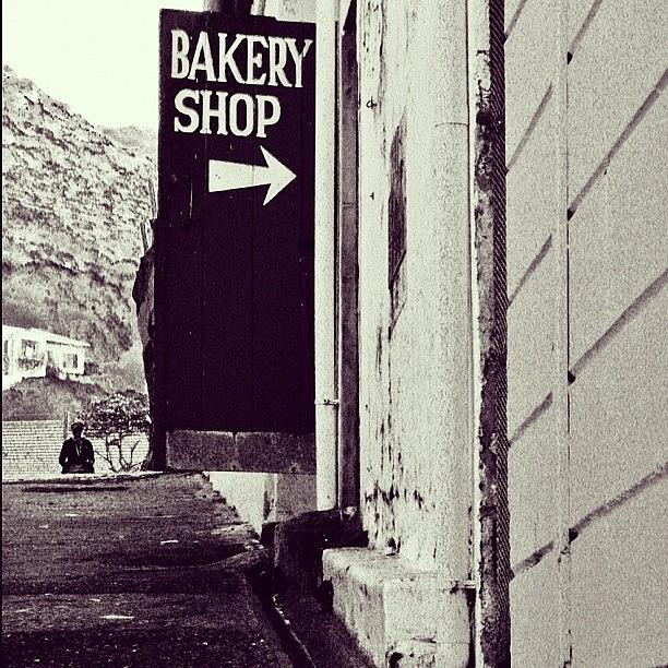 Old Photograph - #food ,#bakery ,#kalkbaai ,#old by Johan Van Zyl