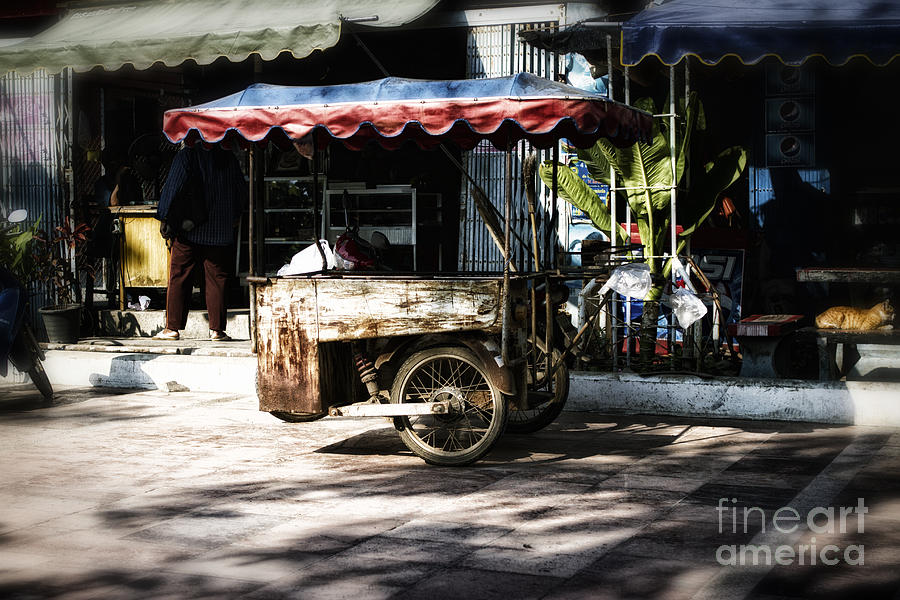Saigon Photograph - Food Stand by Thanh Tran