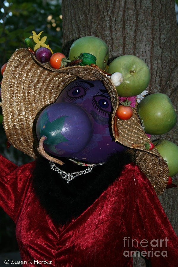 Foodie Scarecrow Photograph by Susan Herber