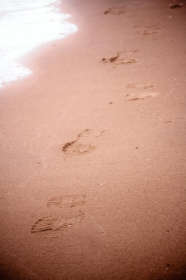 Footprints Photograph by Jarrod Erbe