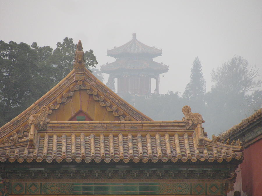 Forbidden City In Mist  Photograph by Alfred Ng