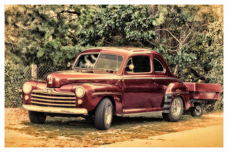 Antique Cars Photograph - Ford Coupe by Tony Grider