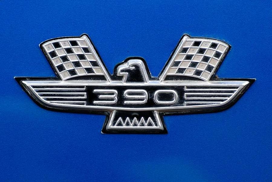Ford emblem Photograph by David Campione