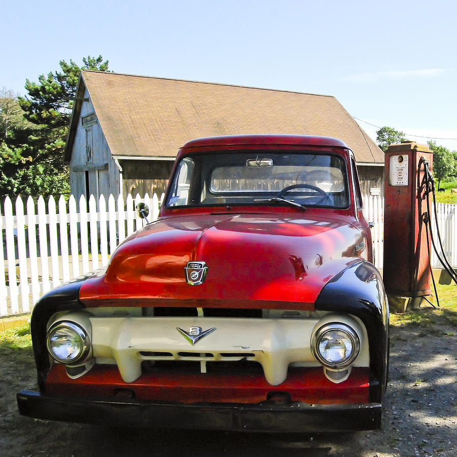 Ford F100 Pick Up Photograph by Peggie Strachan