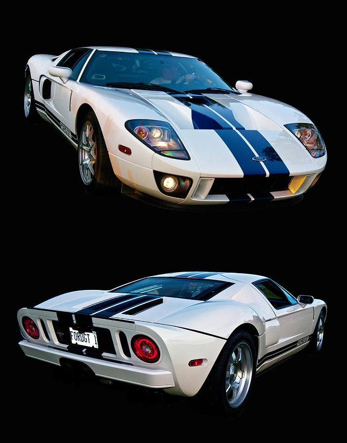 Transportation Photograph - Ford GT twins by Bill Dutting