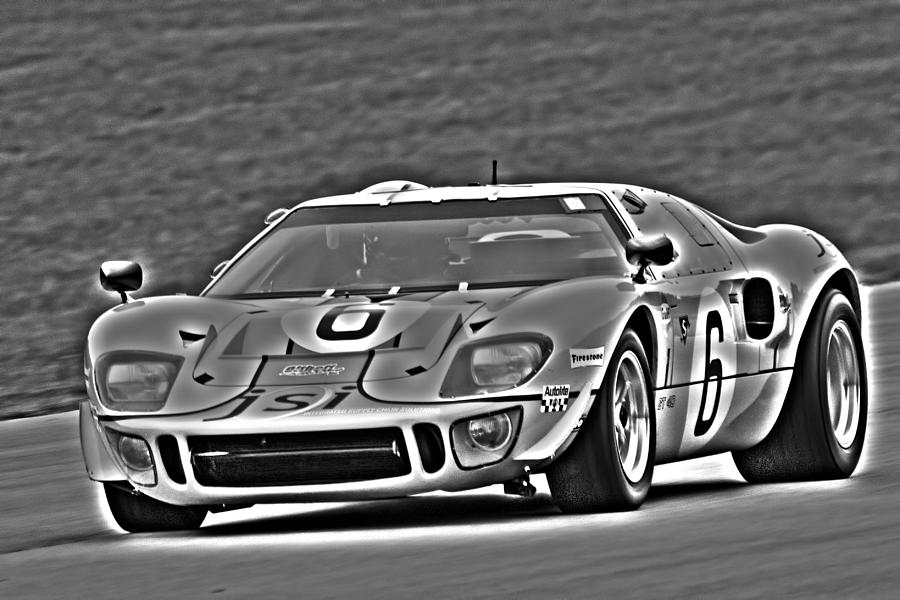 Ford GT40  Photograph by Alan Raasch