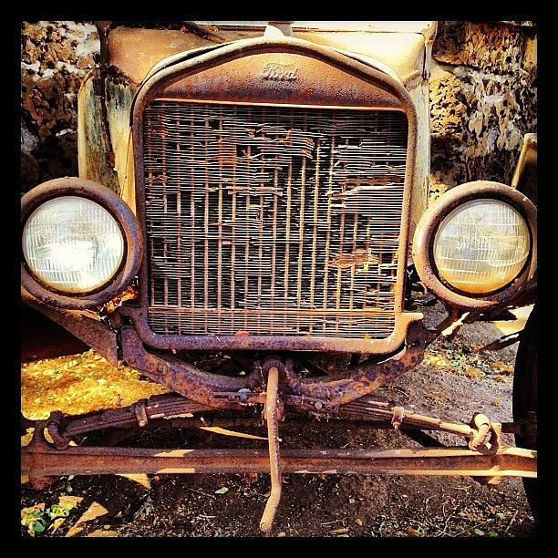 Truck Photograph - Ford Of Old by Darice Machel McGuire
