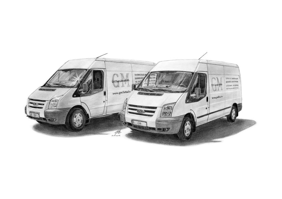 Ford van drawings #5