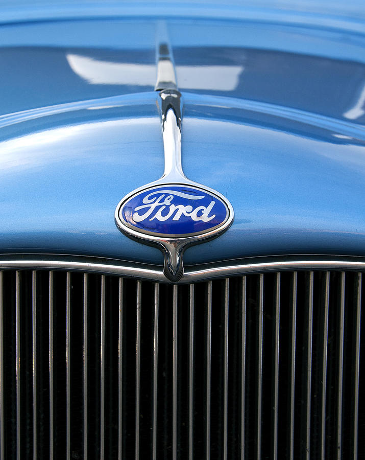Ford Truck Emblem Photograph