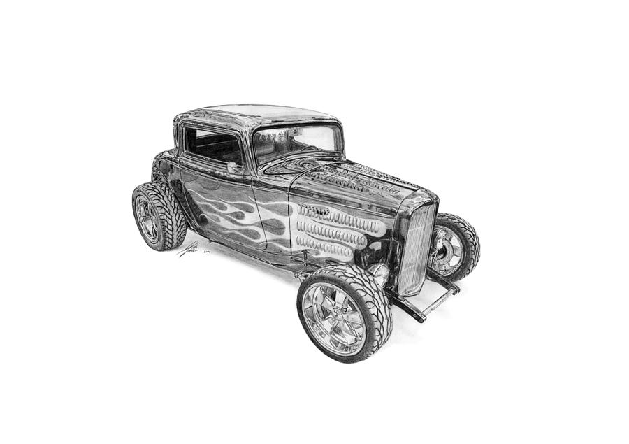 1932 Ford drawings