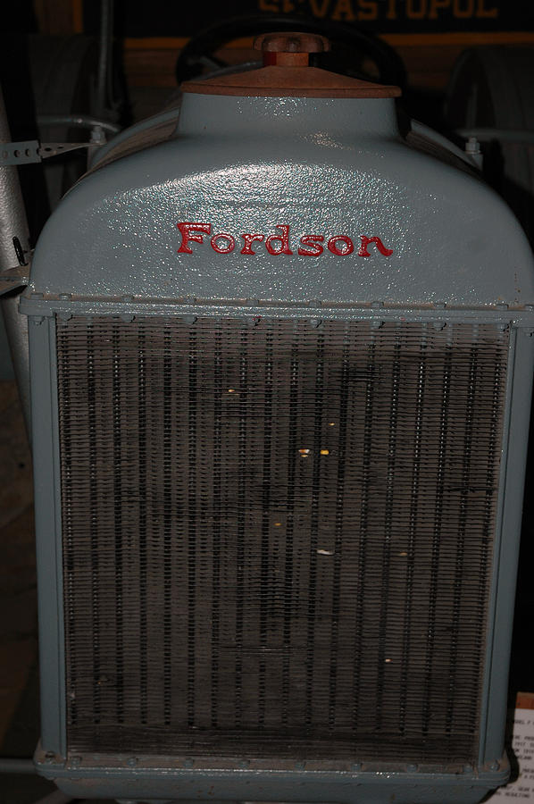 Fordson Radiator Photograph by LeeAnn McLaneGoetz McLaneGoetzStudioLLCcom