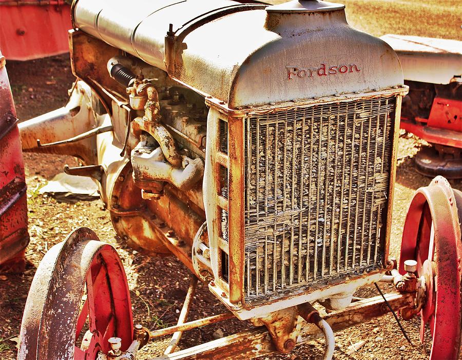 Fordson Tractor Photograph by Bill Owen