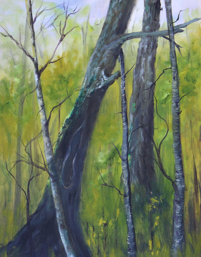 Forest Fun Painting by Joi Electa
