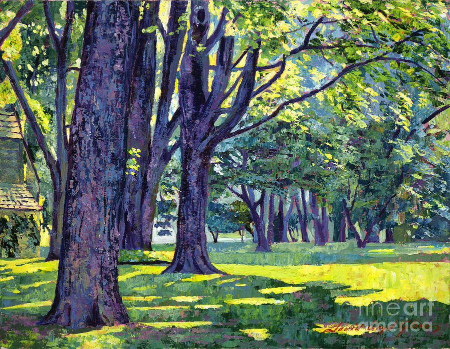 Forest of My Dreams Painting by David Lloyd Glover