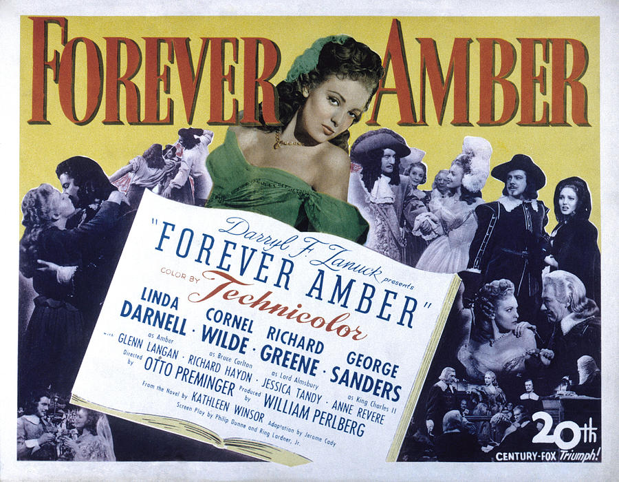 Forever Amber, Linda Darnell, 1947 Photograph by Everett