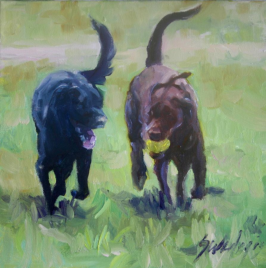 Forever Friends Painting by Sheila Wedegis