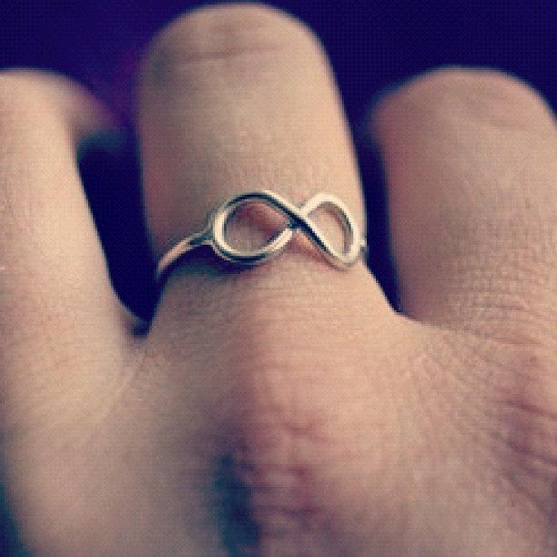 Jewelry Photograph - #forever #infinity #ring #jewelry by Sophie D