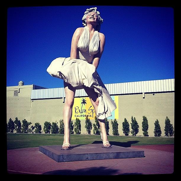 Beautiful Photograph - #forever #marilyn💋 #palmsprings #ca by Sarah Long