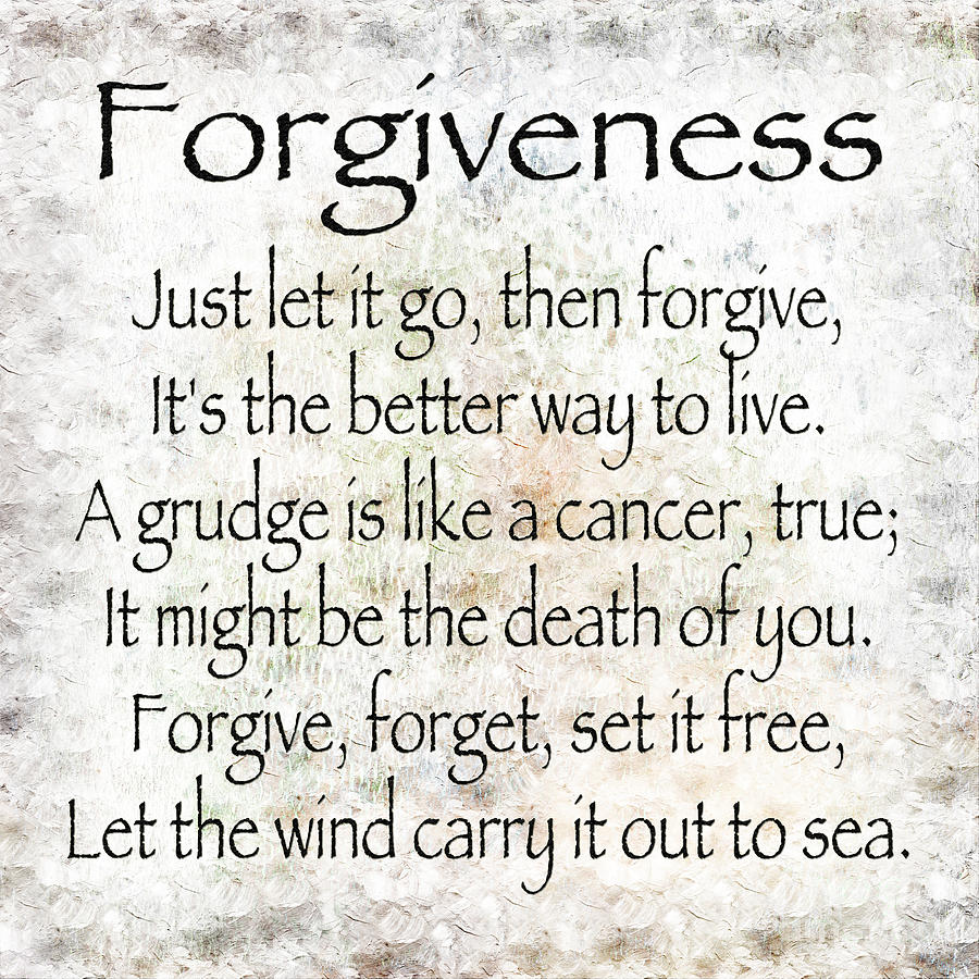 Forgiveness Poems