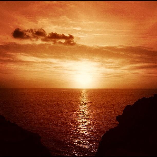 Sunset Photograph - Formentera Sunset by Vicente Marti