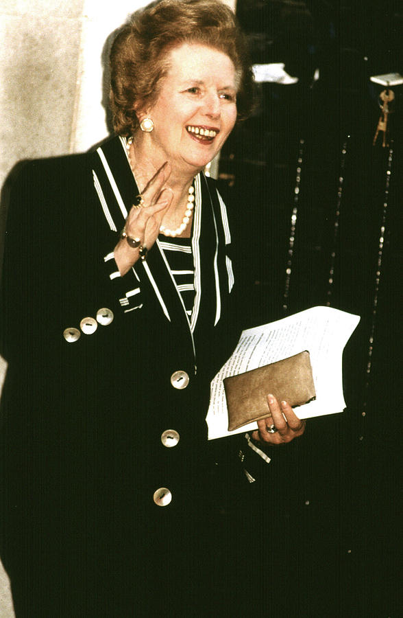 Politician Photograph - Former British Prime Minister Margaret by Everett
