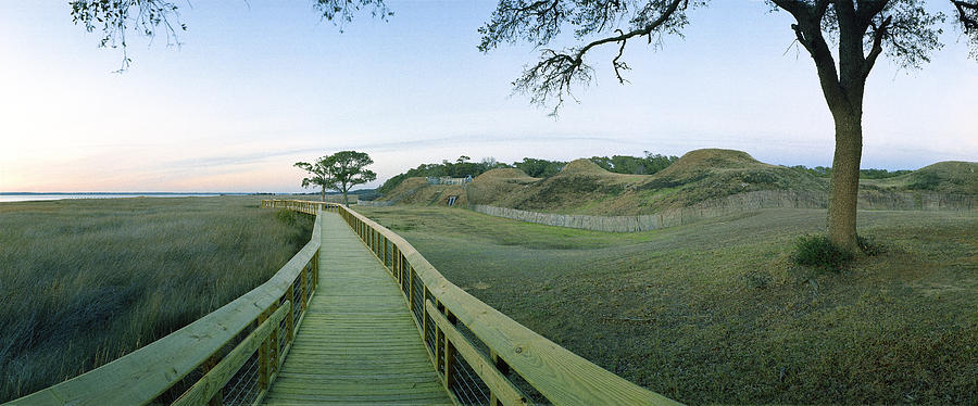 Nature Photograph - Fort Fisher Walk by Jan W Faul