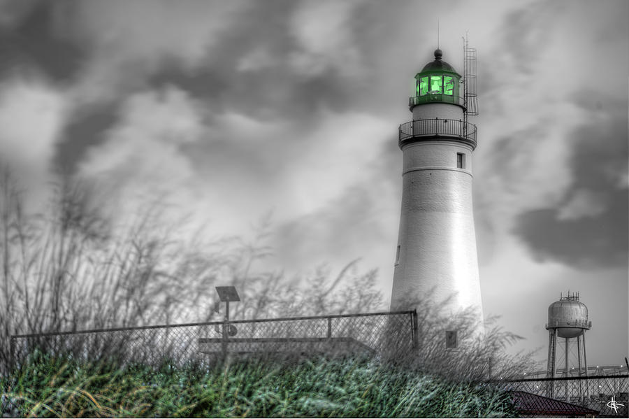 Batman Movie Photograph - Fort Gratiot Lighthouse by Nicholas  Grunas